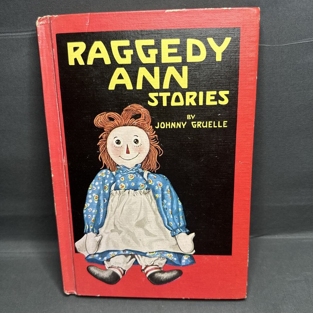 RAGGEDY ANN STORIES by Johnny Gruelle vintage 1961 Bobbs-Merrill hardcover